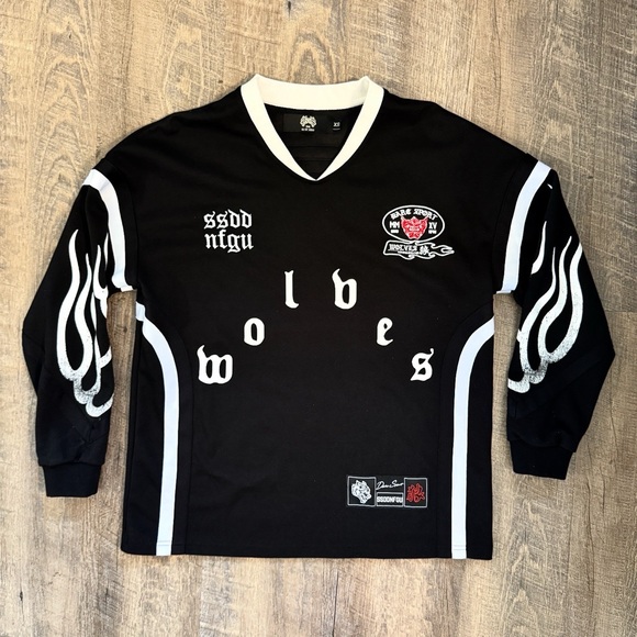Her Will Bailey Motocross Jersey in Black Darcsport - Picture 1 of 3